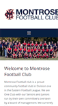 Mobile Screenshot of montrosefc.org.au